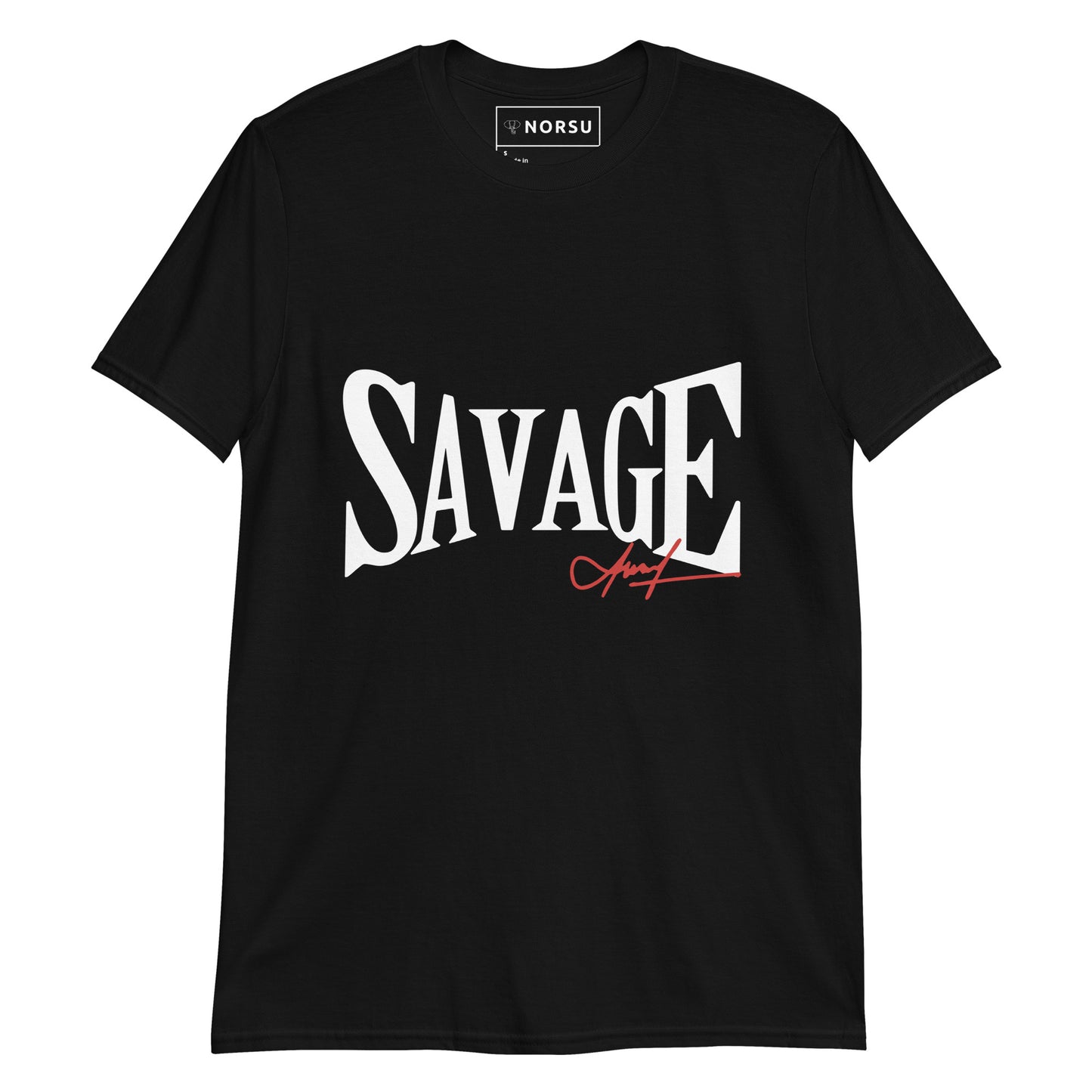 Μαύρο Ανδρικό T-shirt - Savage