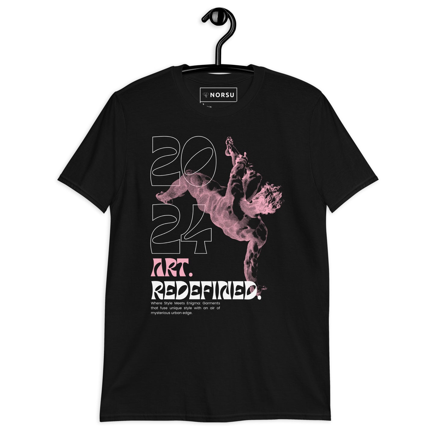 Μαύρο Ανδρικό T-shirt - Art Redefined Icarus