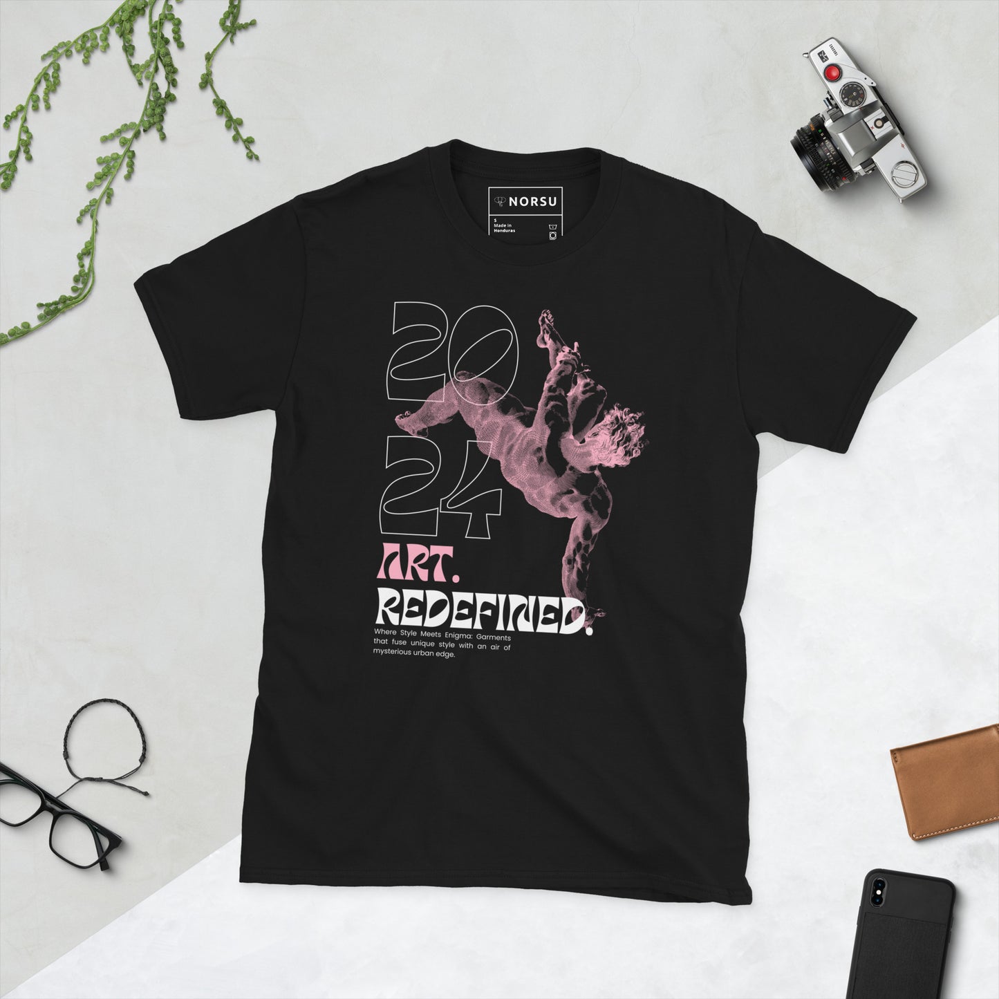 Μαύρο Ανδρικό T-shirt - Art Redefined Icarus