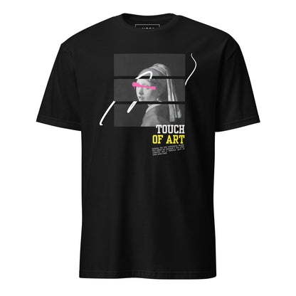 Μαύρο Ανδρικό T-shirt - Touch of Art