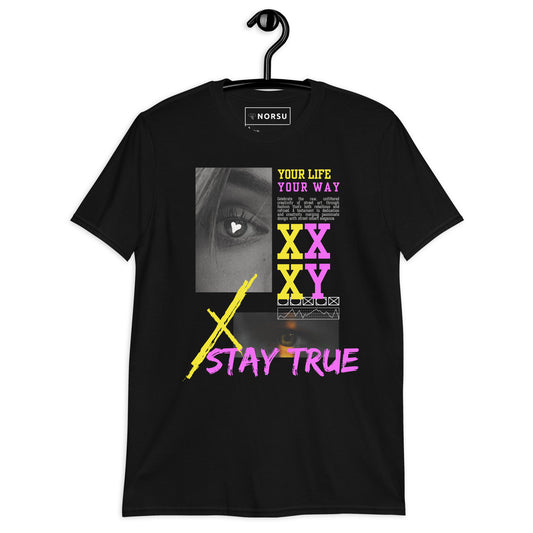 Μαύρο Ανδρικό T-shirt - Your Life, Your Way