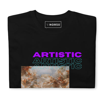 Μαύρο Ανδρικό T-shirt - Artistic Painting