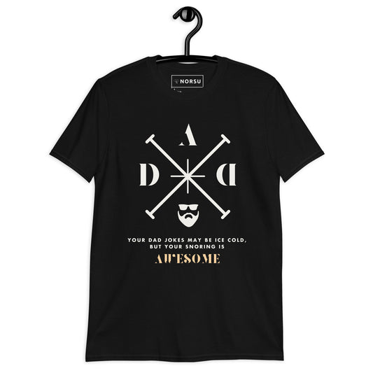 Μαύρο Ανδρικό T-shirt - Awesome Dad Jokes