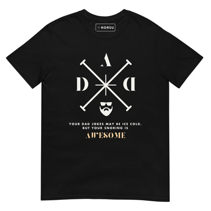 Μαύρο Ανδρικό T-shirt - Awesome Dad Jokes