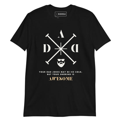 Μαύρο Ανδρικό T-shirt - Awesome Dad Jokes