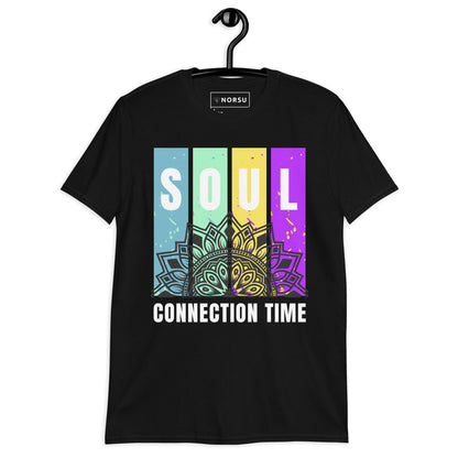 Μαύρο Ανδρικό T-shirt - Soul Connection Time