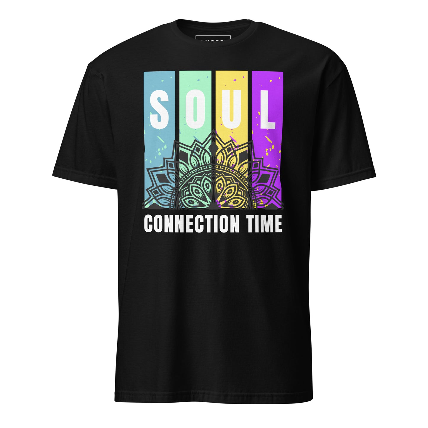 Μαύρο Ανδρικό T-shirt - Soul Connection Time