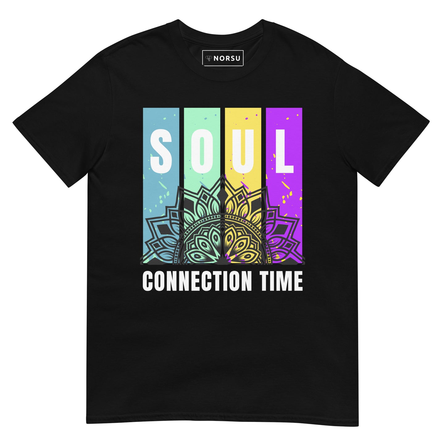 Μαύρο Ανδρικό T-shirt - Soul Connection Time