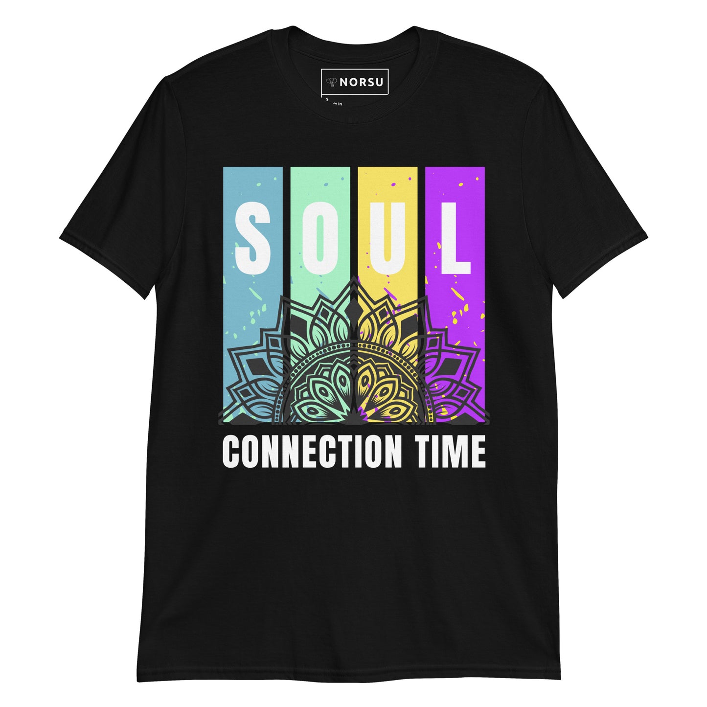 Μαύρο Ανδρικό T-shirt - Soul Connection Time