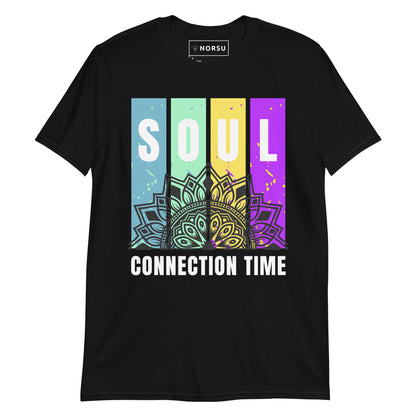 Μαύρο Ανδρικό T-shirt - Soul Connection Time