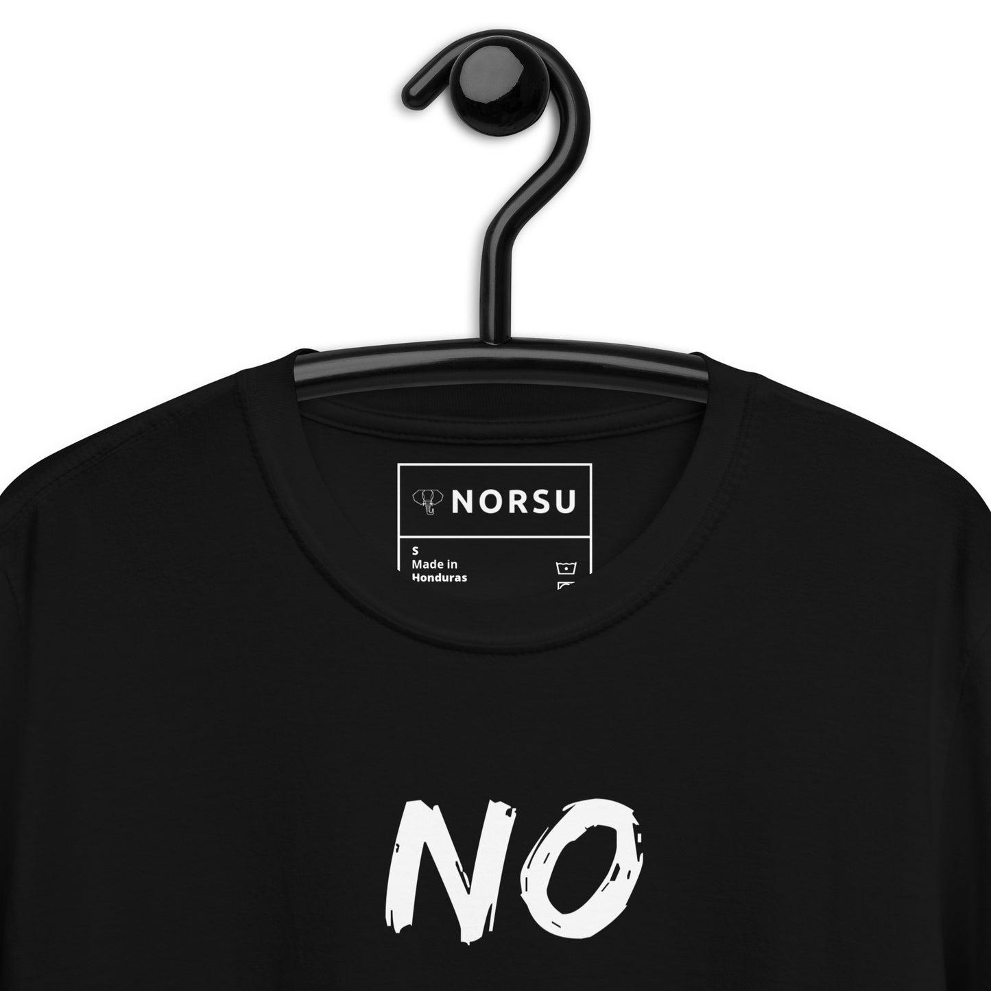 Μαύρο Ανδρικό T-shirt - No Guts, No Glory