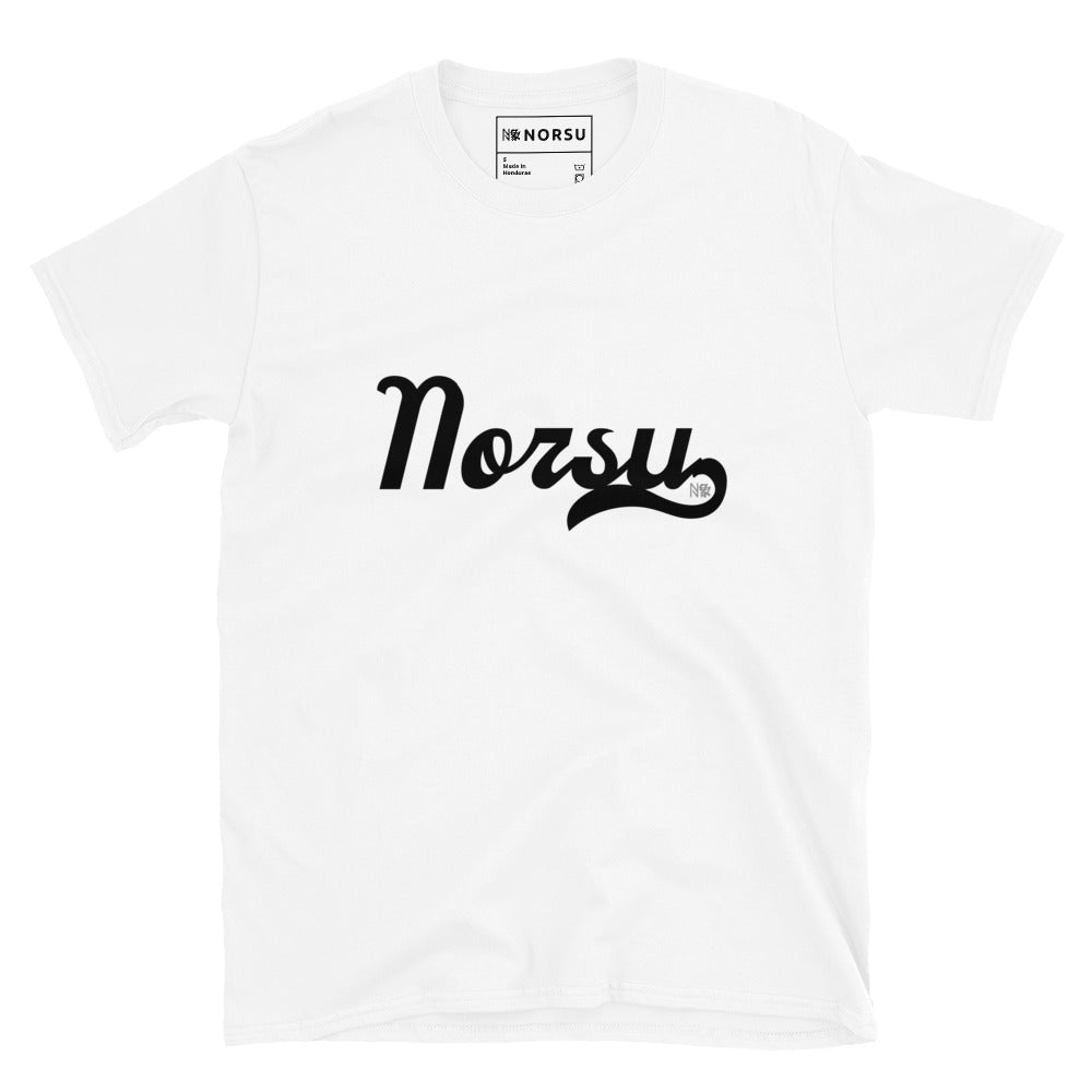 Λευκό Ανδρικό T-shirt - Norsu Καλλιγραφικό