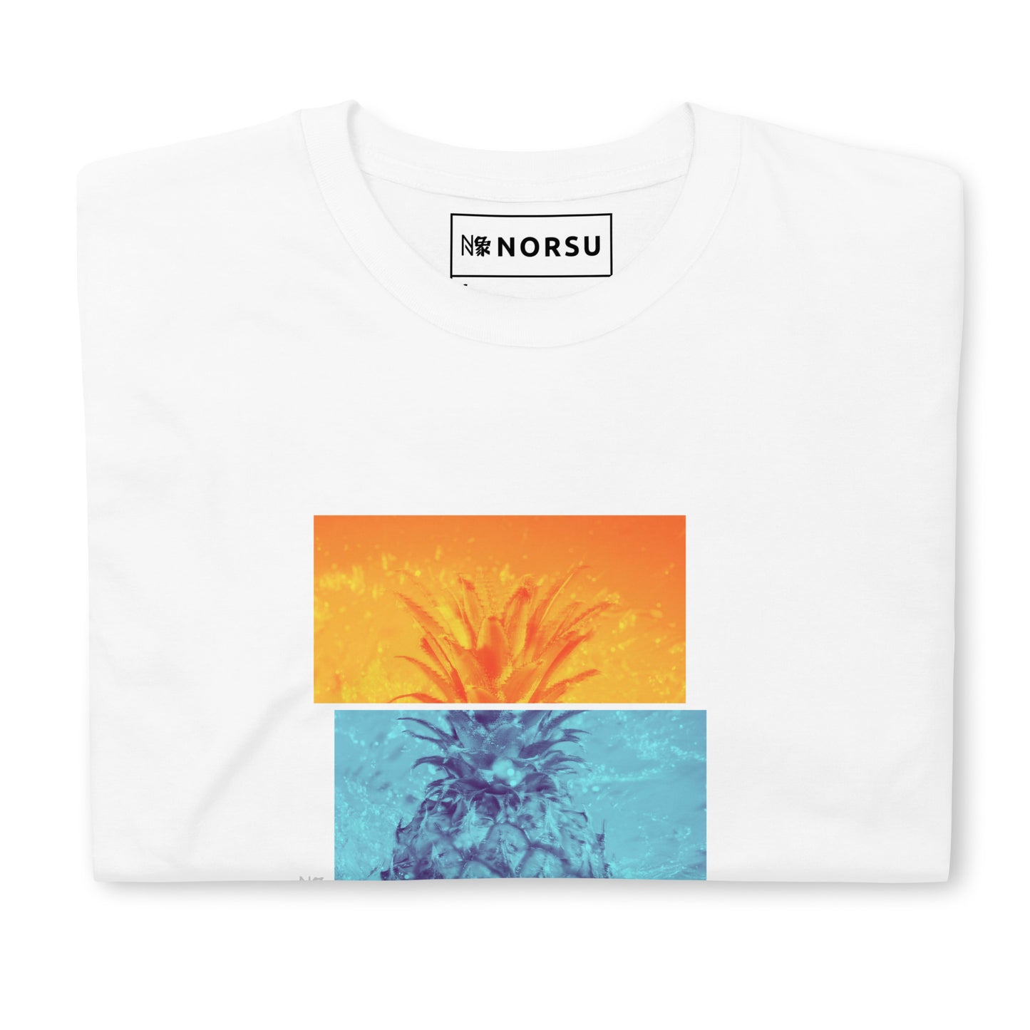 Λευκό Ανδρικό T-shirt - Summer Splash