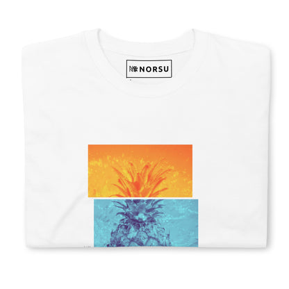 Λευκό Ανδρικό T-shirt - Summer Splash