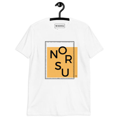 Λευκό Ανδρικό T-shirt - Αναγραμματισμός Norsu