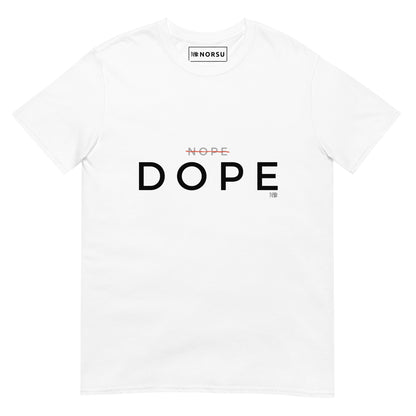 Λευκό Ανδρικό T-shirt - Nope, Dope!