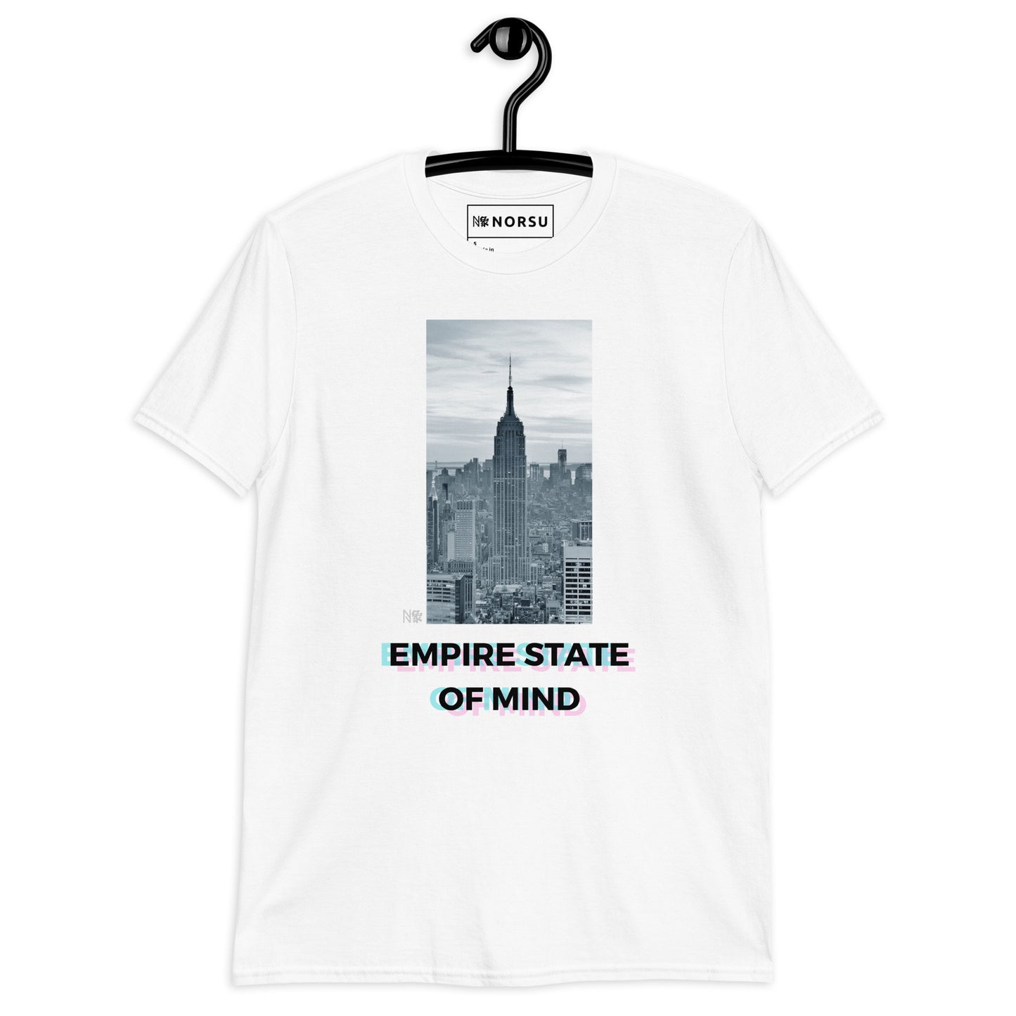 Λευκό Ανδρικό T-shirt - Empire State Of Mind