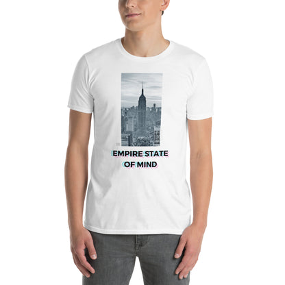 Λευκό Ανδρικό T-shirt - Empire State Of Mind