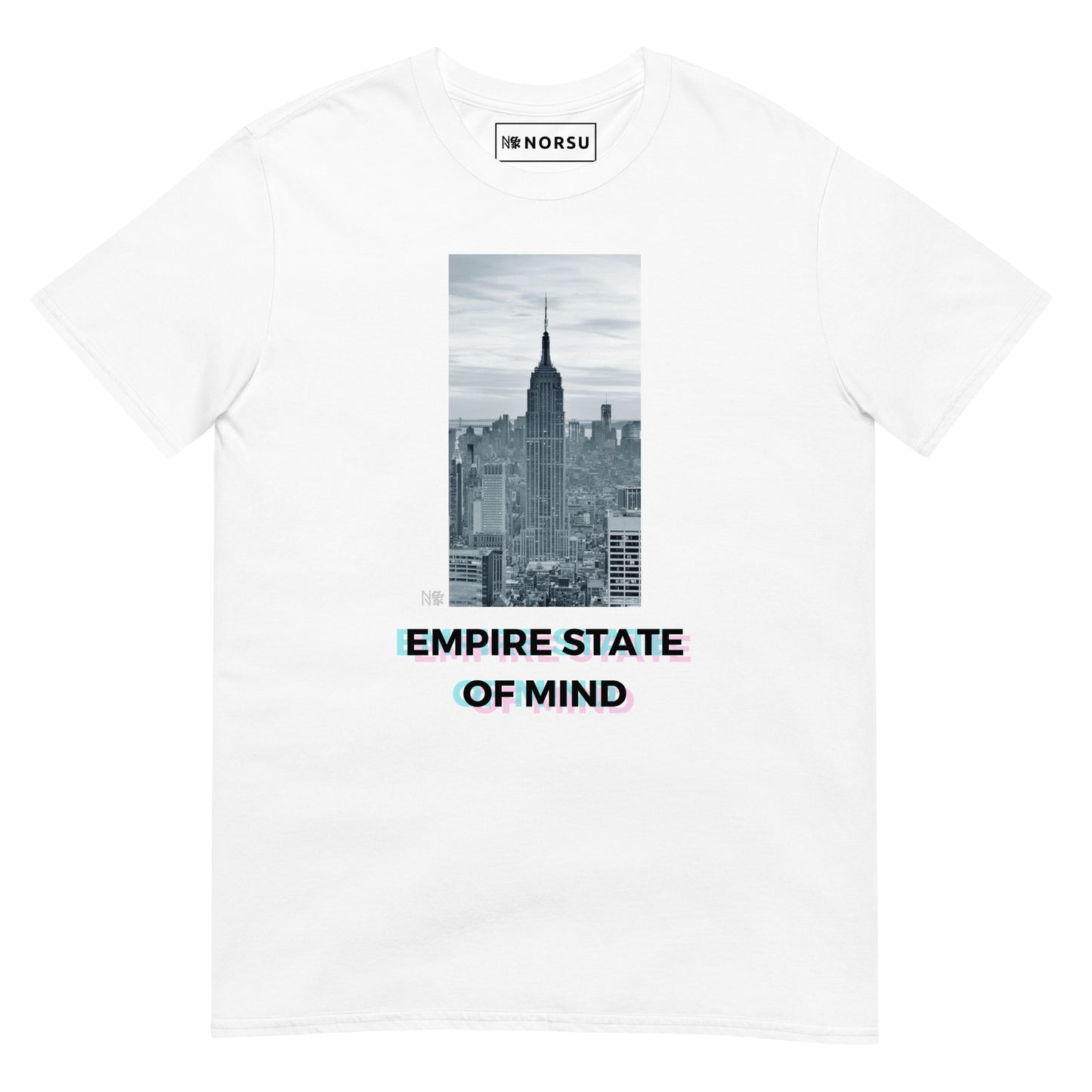 Λευκό Ανδρικό T-shirt - Empire State Of Mind