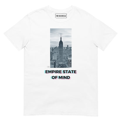 Λευκό Ανδρικό T-shirt - Empire State Of Mind