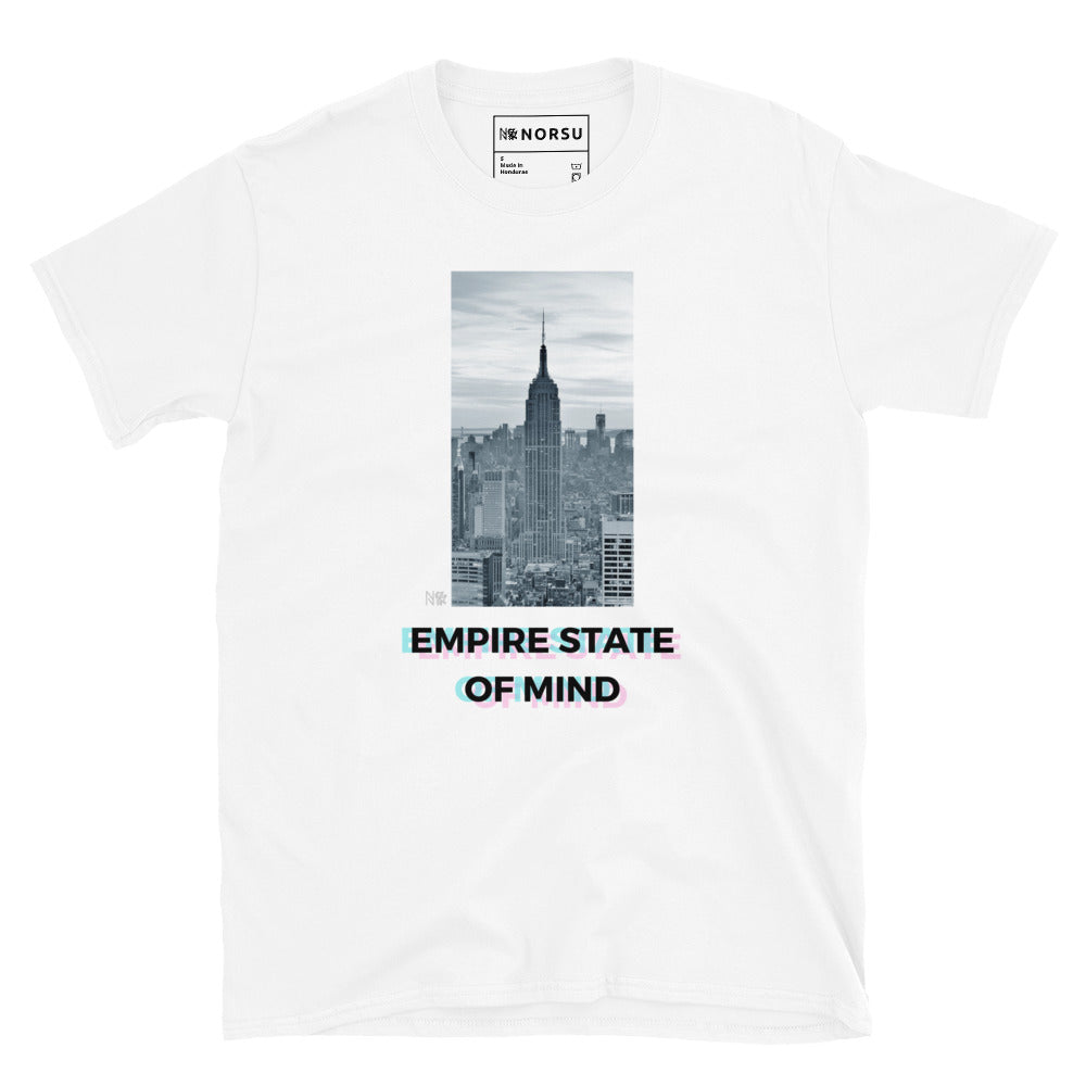 Λευκό Ανδρικό T-shirt - Empire State Of Mind