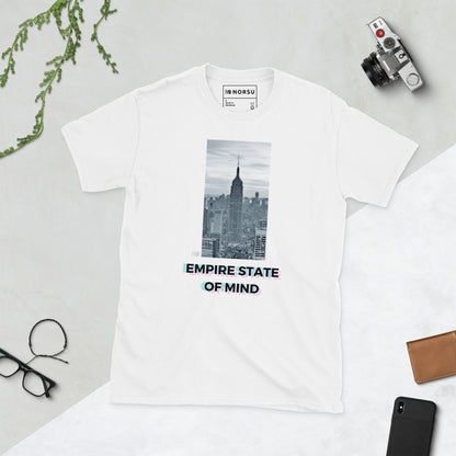 Λευκό Ανδρικό T-shirt - Empire State Of Mind