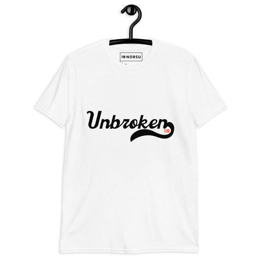 Λευκό Ανδρικό T-shirt - Unbroken