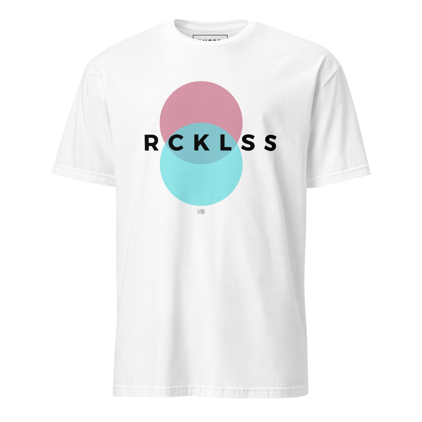 Λευκό Ανδρικό T-shirt - Reckless