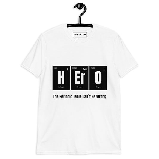 Λευκό Ανδρικό T-shirt - Περιοδικός Πίνακας Hero