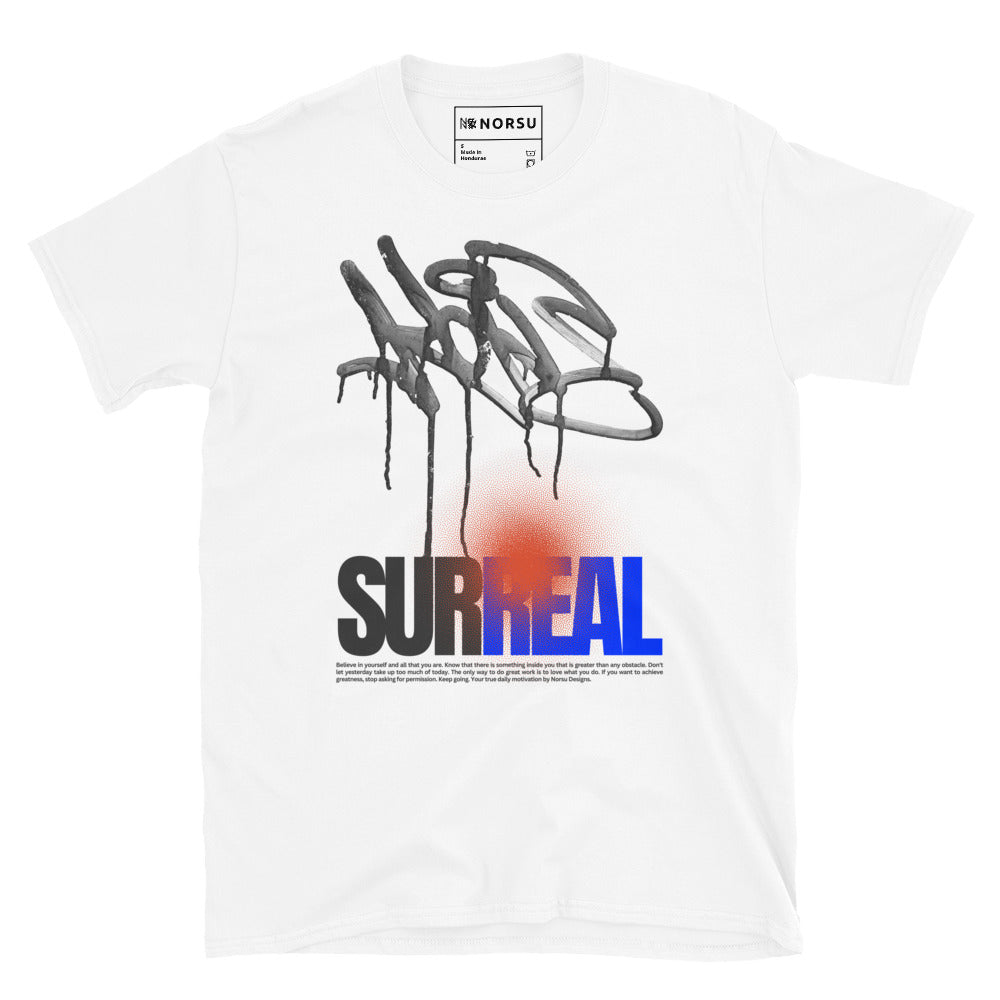 Λευκό Ανδρικό T-shirt - Surreal