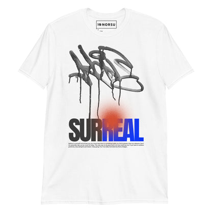 Λευκό Ανδρικό T-shirt - Surreal