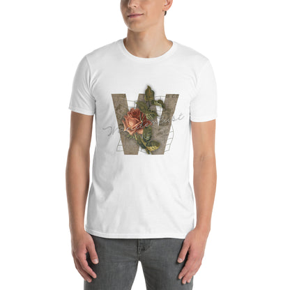 Λευκό Ανδρικό T-shirt - Wanderlust, Now All Those Who Wander Are Lost